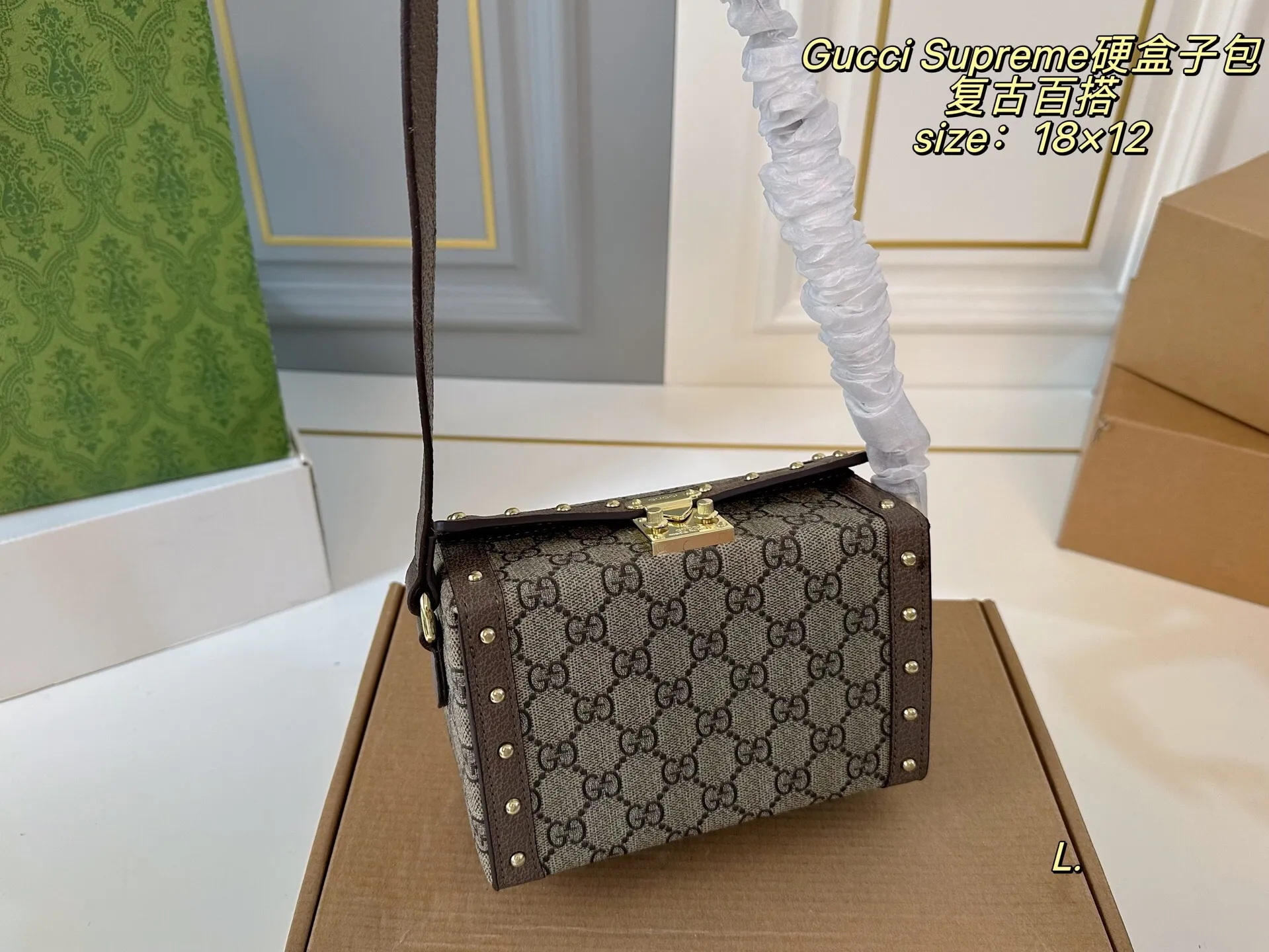 All Categories Official Website "Brand Women's Bags" Women's Bags 💙 GUCCI 2025 New GUCCI Crossbody Bag