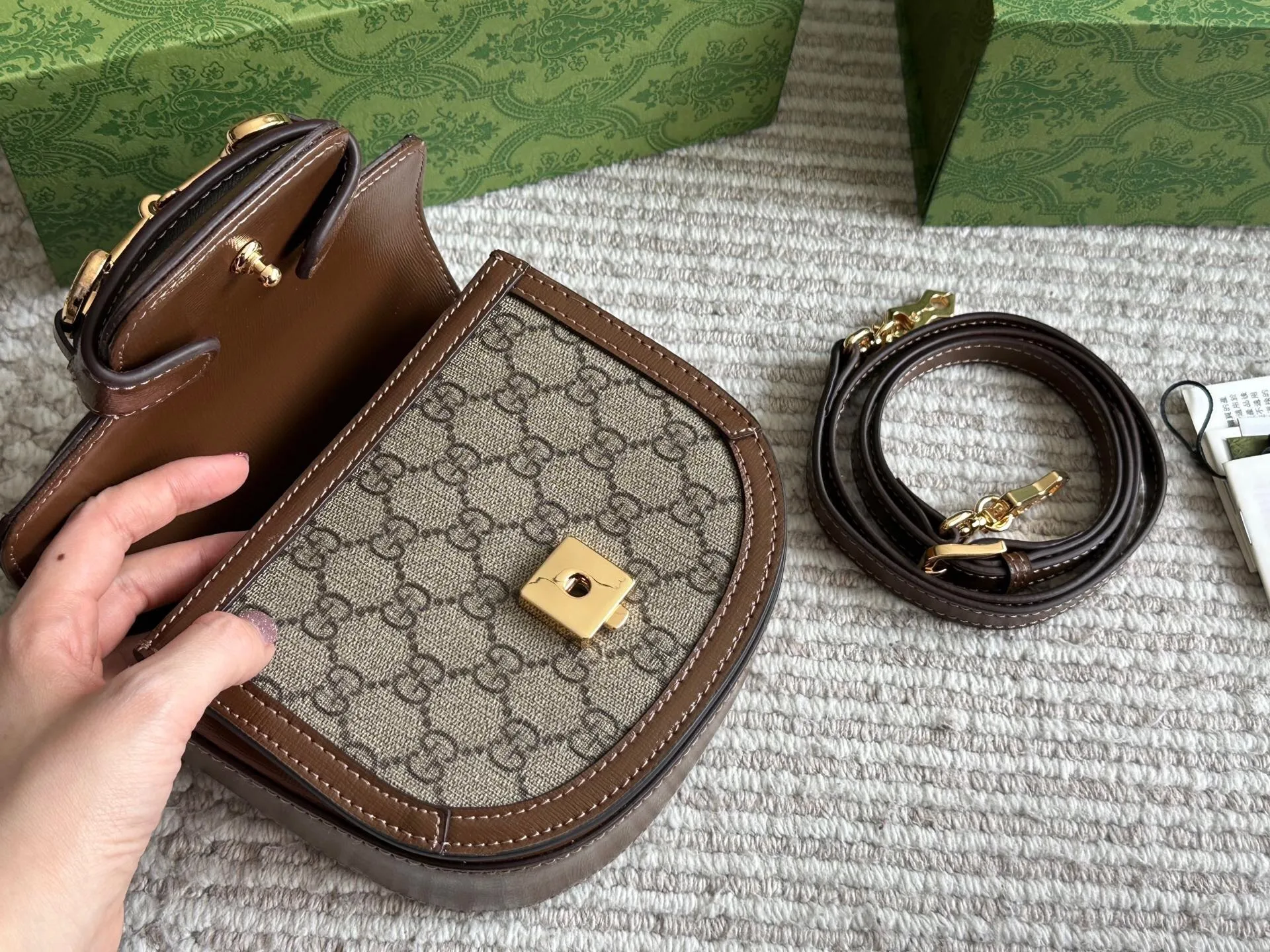 All Categories Official Website "Brand Women's Bags" Women's Bags 💙 GUCCI 2025 New Gucci Crossbody Bag