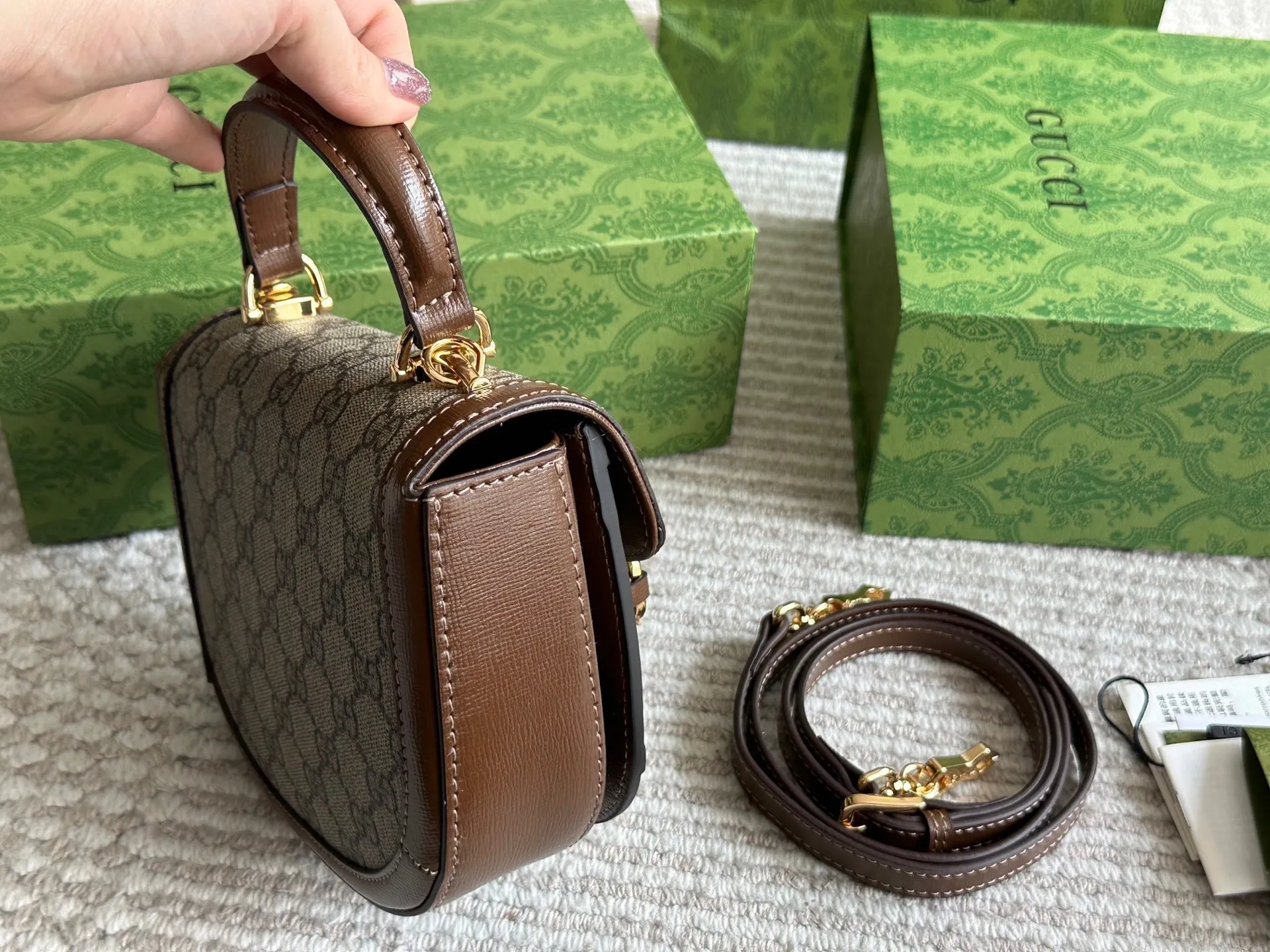 All Categories Official Website "Brand Women's Bags" Women's Bags 💙 GUCCI 2025 New Gucci Crossbody Bag