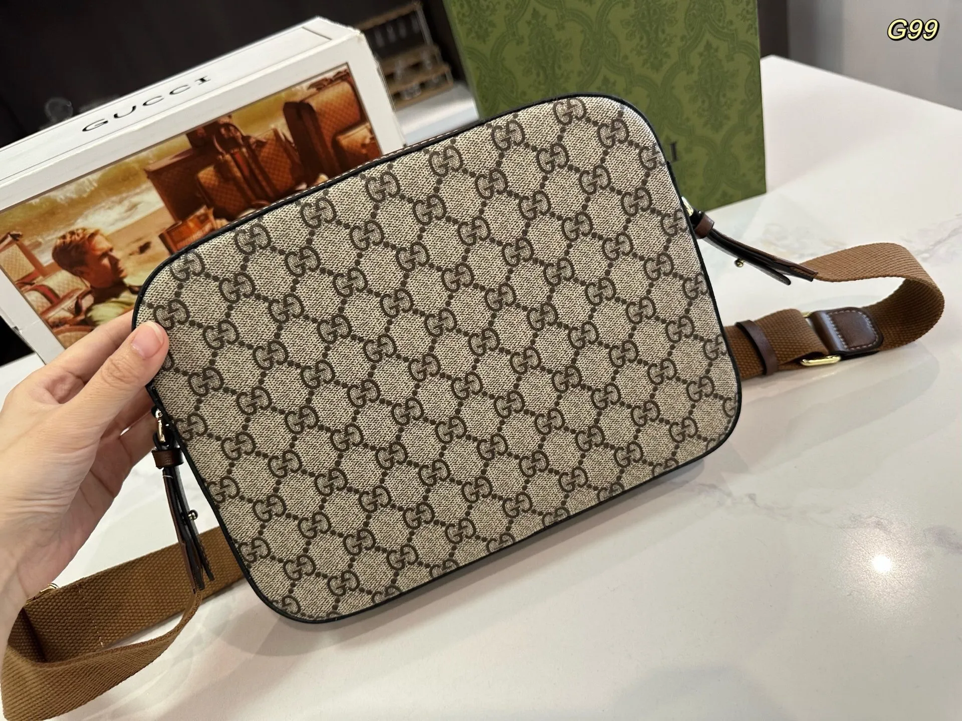 All Categories Official Website "Brand Women's Bags" Women's Bags 💙 GUCCI 2025 New Gucci Crossbody Bag