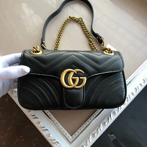 All categories Official website "Brand Women's Bags" Women's Bags 💙 GUCCI 2022 official new Gucci crossbody bag wholesale Original order quality 58001700 Size: 22-13-6Cm