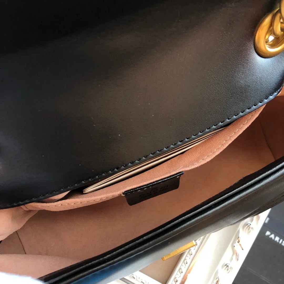 All categories Official website "Brand Women's Bags" Women's Bags 💙 GUCCI 2022 official new Gucci crossbody bag wholesale Original order quality 58001700 Size: 22-13-6Cm