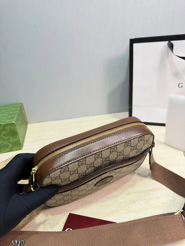 All Categories Official Website "Brand Women's Bags" Women's Bags 💙 GUCCI 2026 New GUCCI Crossbody Bag