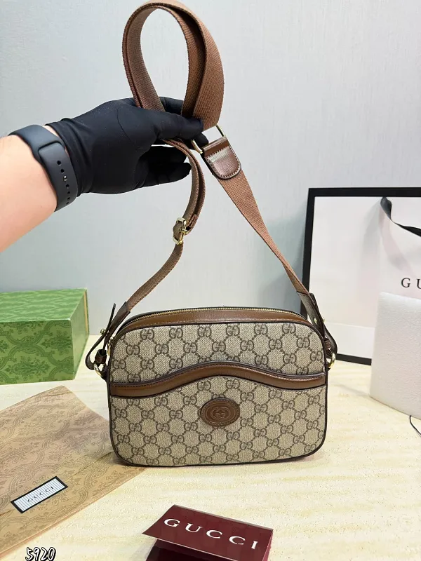All Categories Official Website "Brand Women's Bags" Women's Bags 💙 GUCCI 2026 New GUCCI Crossbody Bag