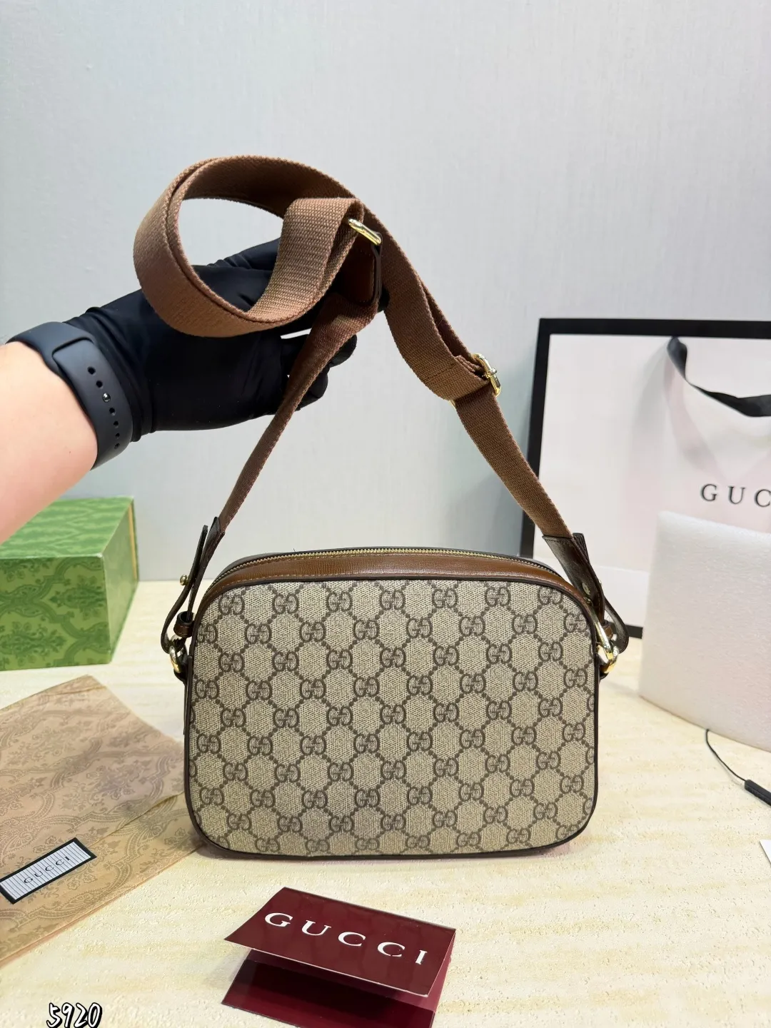 All Categories Official Website "Brand Women's Bags" Women's Bags 💙 GUCCI 2026 New GUCCI Crossbody Bag
