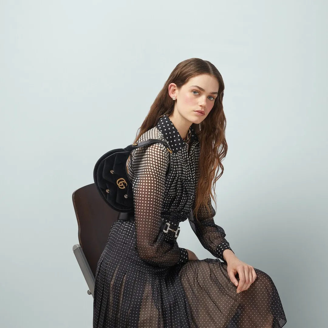 All categories Official website "Brand Women's Bags" Women's Bags 💙 GUCCI 2025 new GUCCI armpit bag