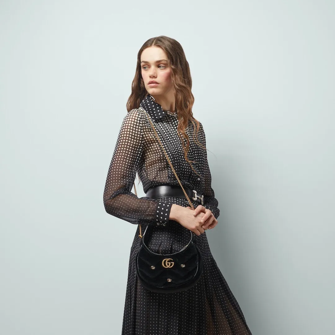 All categories Official website "Brand Women's Bags" Women's Bags 💙 GUCCI 2025 new GUCCI armpit bag
