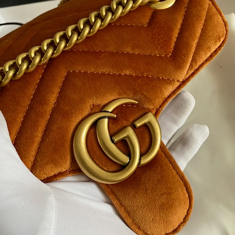 All categories Official website "Brand Women's Bags" Women's Bags 💙 GUCCI 2022 official new Gucci crossbody bag wholesale Original order quality 58002000 Size: 22-13-6Cm