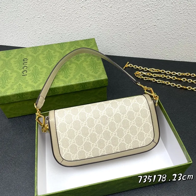 All Categories Official Website "Brand Women's Bags" Women's Bags 💙 GUCCI 2023 New GUCCI Underarm Bag
