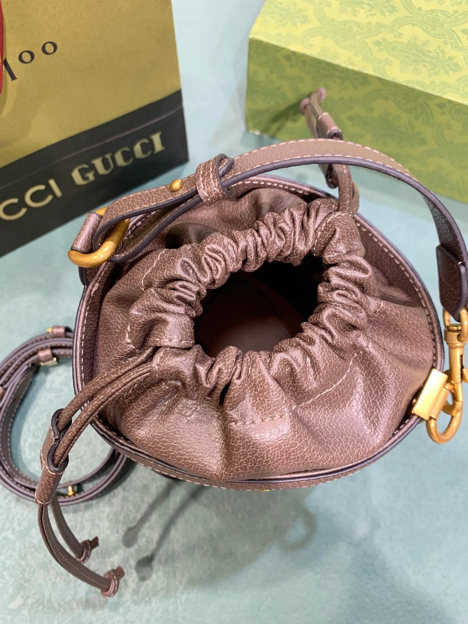 All categories Official website "Brand Women's Bags" Women's Bags 💙 GUCCI 2023 latest GUCCI bucket bag
