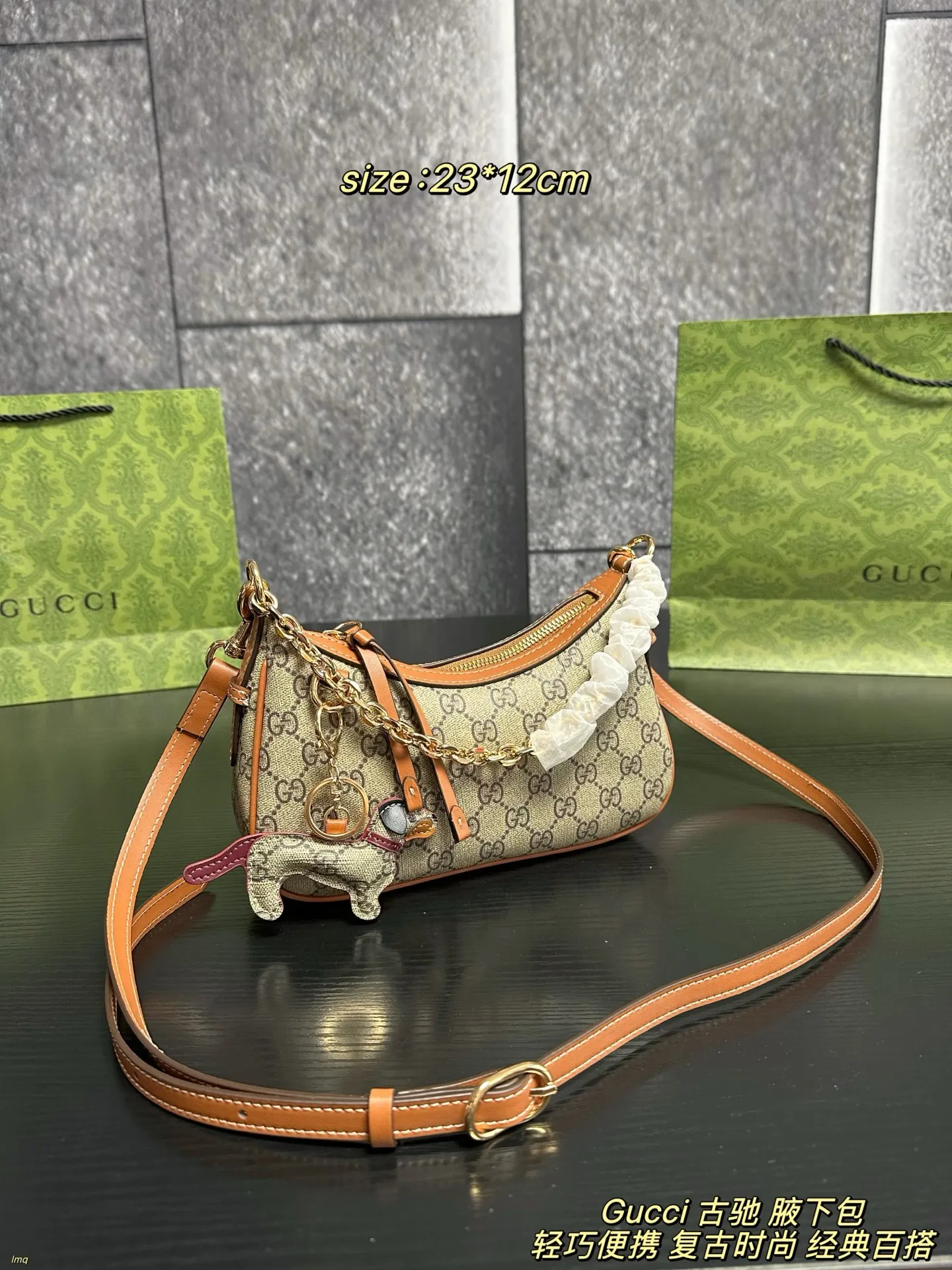 All Categories Official Website "Brand Women's Bags" Women's Bags 💙 GUCCI 2026 New GUCCI Crossbody Bag