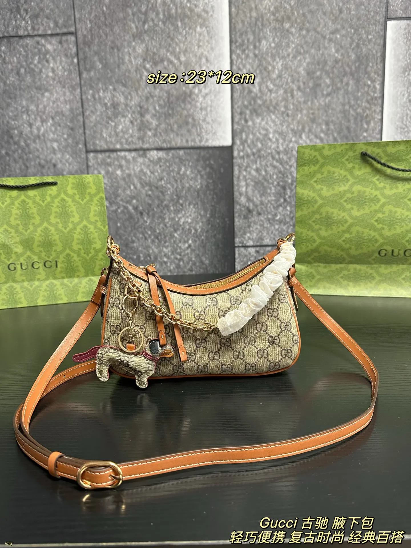 All Categories Official Website "Brand Women's Bags" Women's Bags 💙 GUCCI 2026 New GUCCI Crossbody Bag