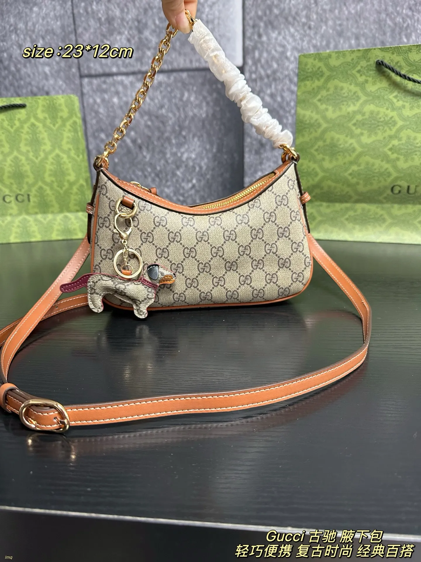 All Categories Official Website "Brand Women's Bags" Women's Bags 💙 GUCCI 2026 New GUCCI Crossbody Bag