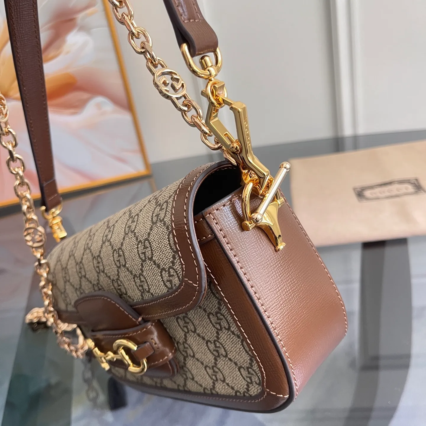 All Categories Official Website "Brand Women's Bags" Women's Bags 💙 GUCCI 2025 New GUCCI Crossbody Bag