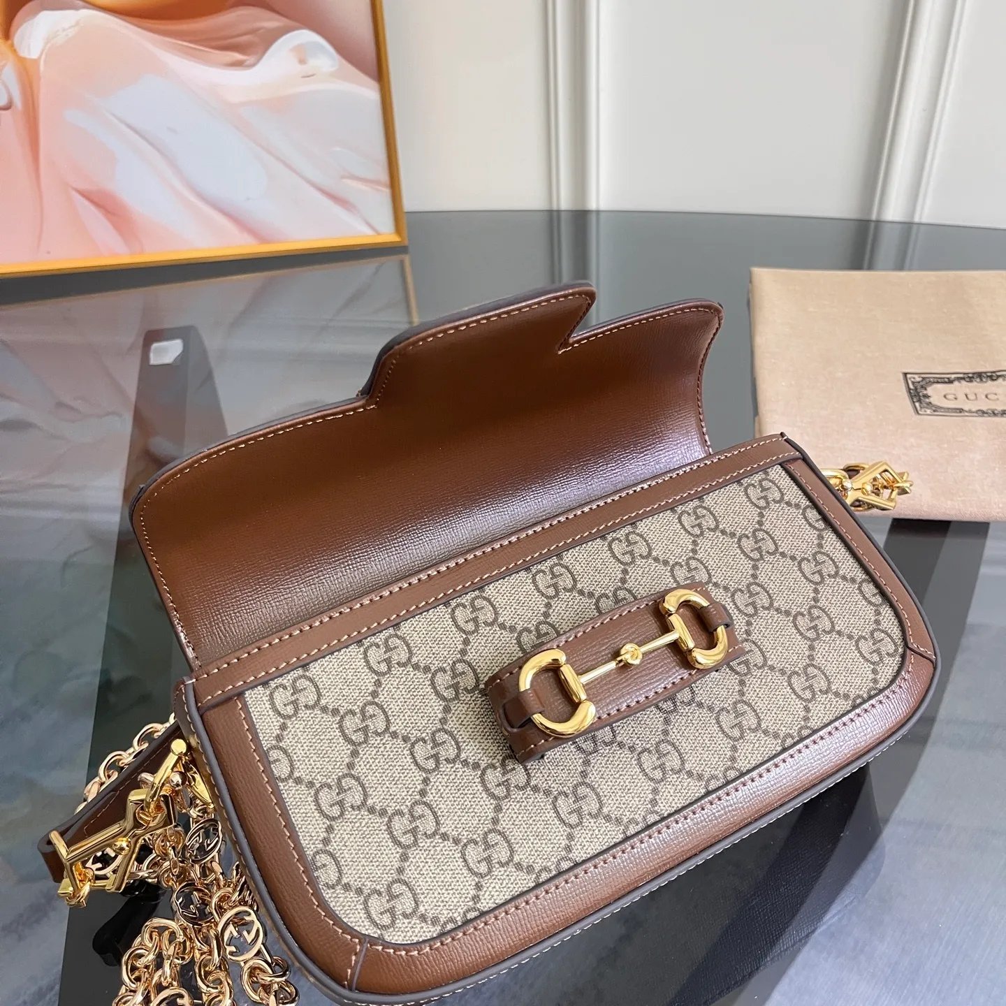 All Categories Official Website "Brand Women's Bags" Women's Bags 💙 GUCCI 2025 New GUCCI Crossbody Bag