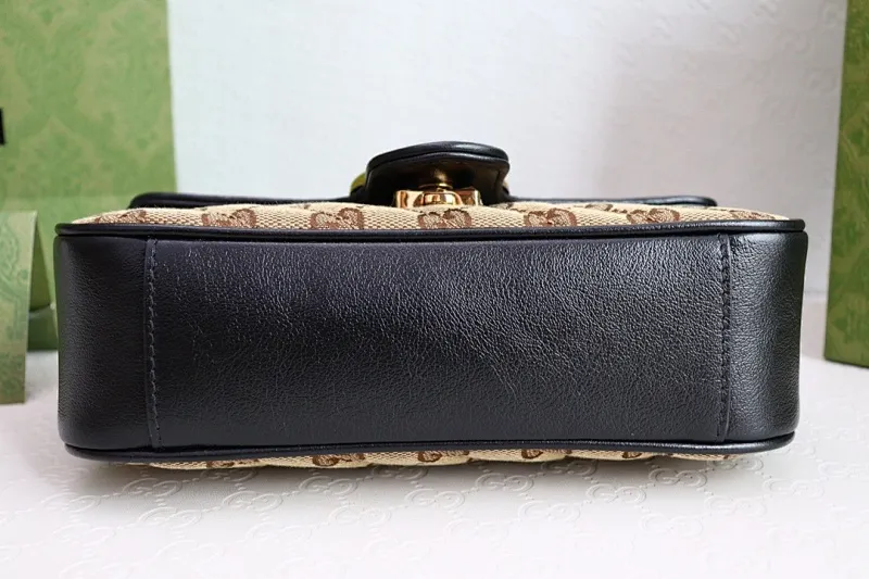 All categories Official website "Brand Women's Bags" Women's Bags 💙 GUCCI 2022 official new Gucci crossbody bag wholesale Original order quality 58003300 Size: 22-13-6 Cm