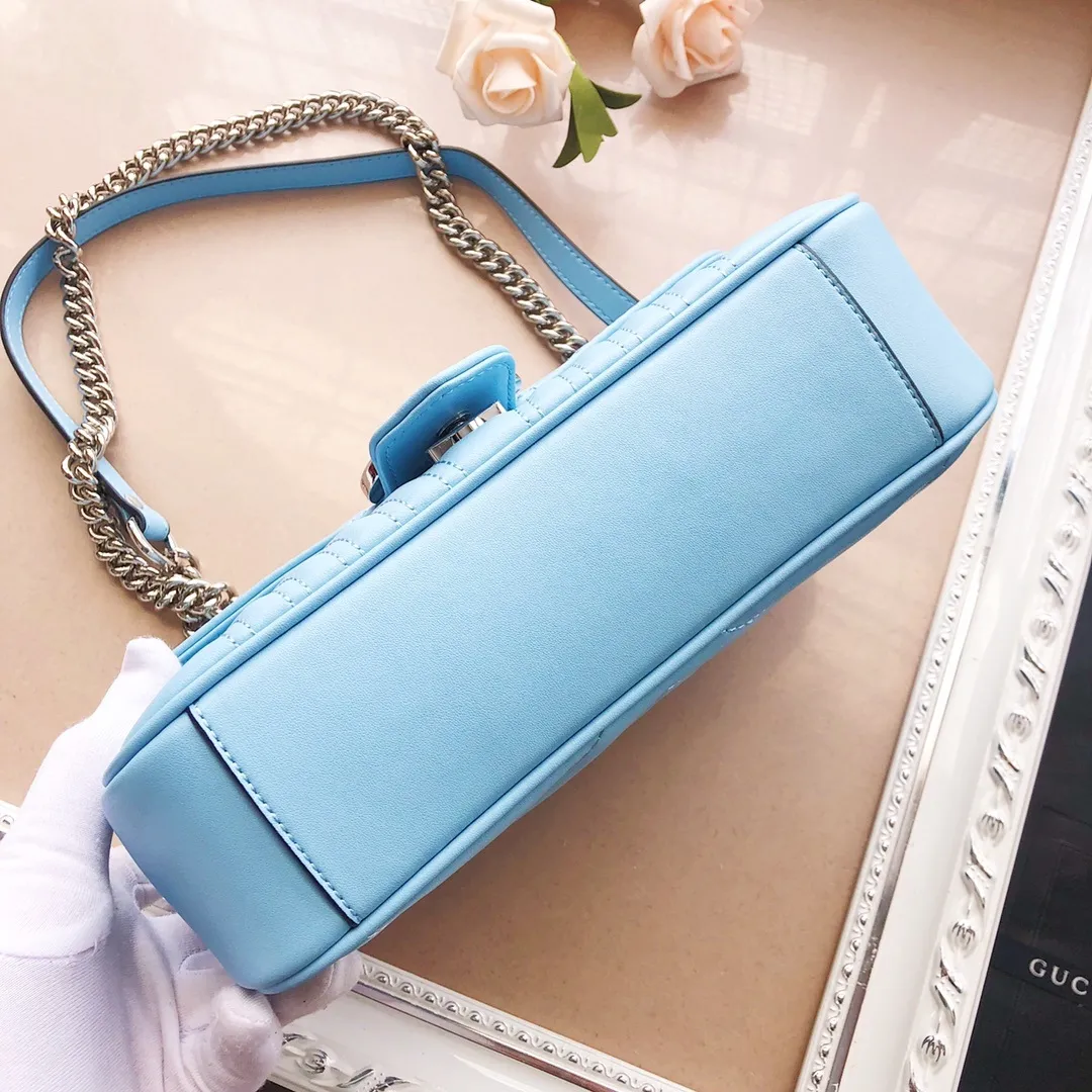 All categories Official website "Brand Women's Bags" Women's Bags 💙 GUCCI Fine imitation Gucci, high imitation Gucci bags, Gucci crossbody bags, 2022 official latest version Gucci crossbody bags, Gucci bag factory, recommended bags, size: 26-15-7CM