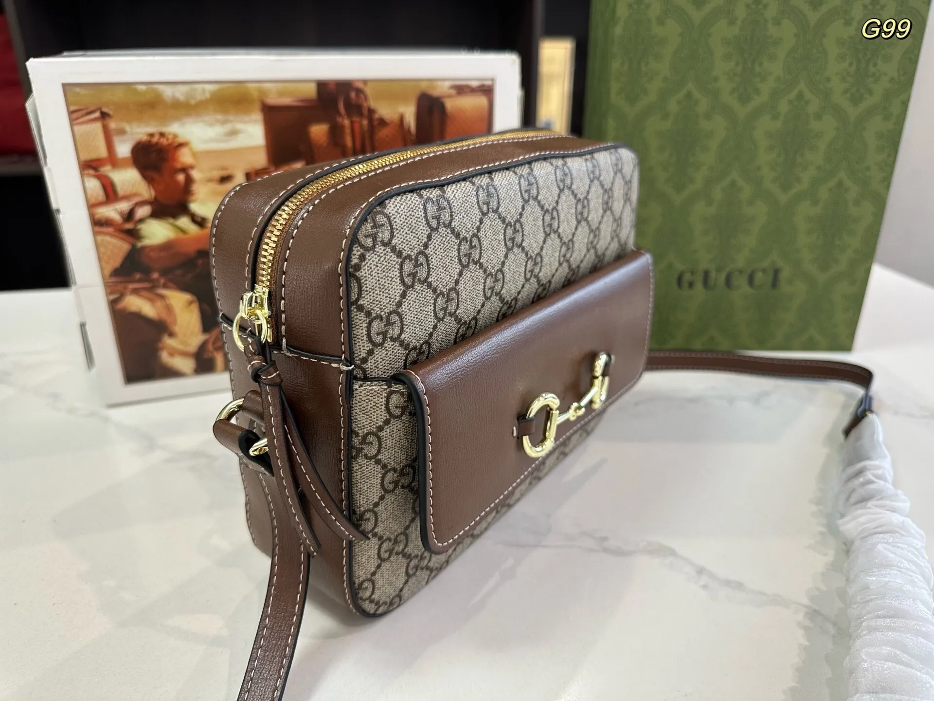 All Categories Official Website "Brand Women's Bags" Women's Bags 💙 GUCCI 2025 New Gucci Crossbody Bag