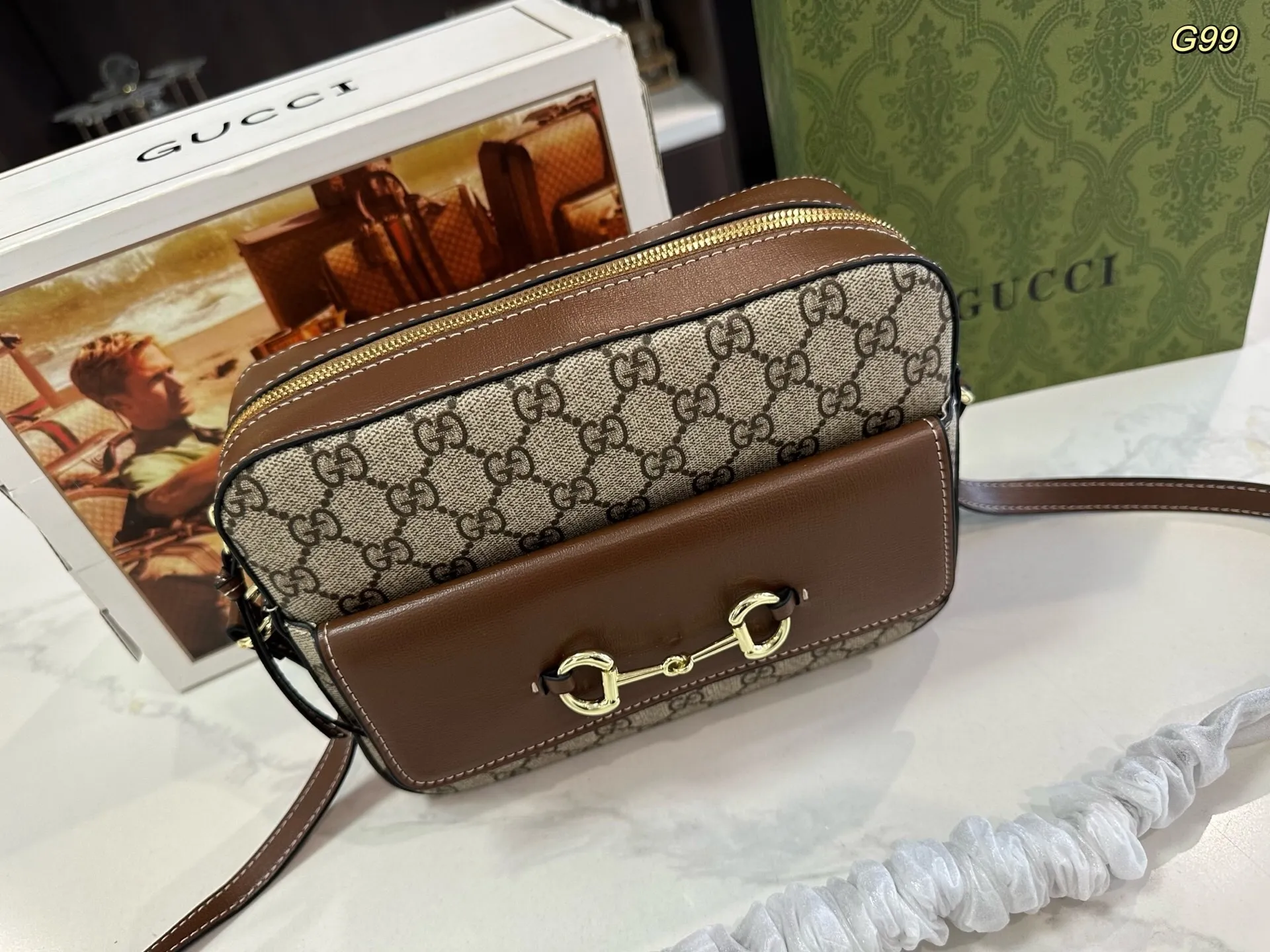 All Categories Official Website "Brand Women's Bags" Women's Bags 💙 GUCCI 2025 New Gucci Crossbody Bag