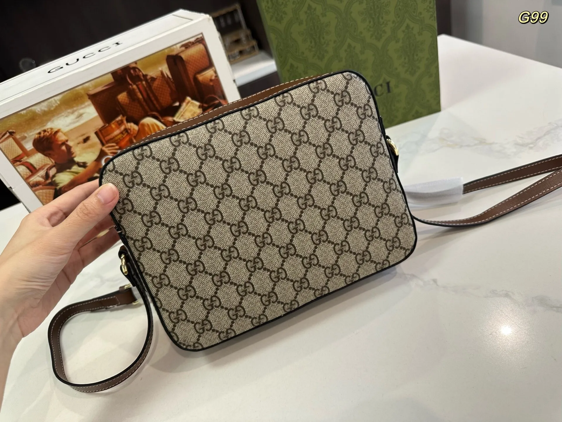 All Categories Official Website "Brand Women's Bags" Women's Bags 💙 GUCCI 2025 New Gucci Crossbody Bag