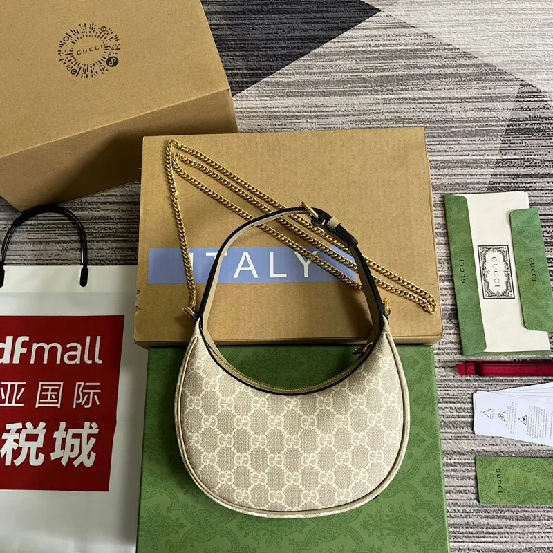 All categories Official website "Brand Women's Bags" Women's Bags 💙 GUCCI 2025 new GUCCI armpit bag
