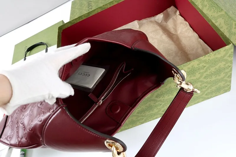 All Categories Official Website "Brand Women's Bags" Women's Bags 💙 GUCCI GUCCI 2026 New Classic GG Pattern Crossbody Bag