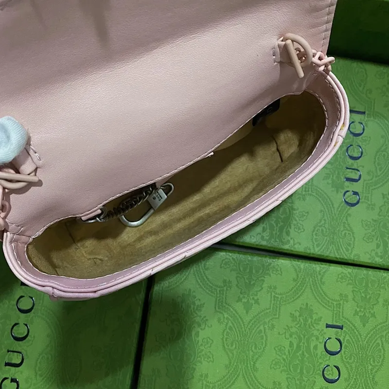 All categories Official website "Brand Women's Bags" Women's Bags 💙 GUCCI 2022 Official New Gucci Crossbody Bag Wholesale 58001600 High Quality Specifications: 16.5-10-5CM
