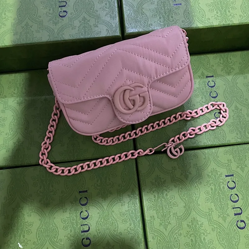 All categories Official website "Brand Women's Bags" Women's Bags 💙 GUCCI 2022 Official New Gucci Crossbody Bag Wholesale 58001600 High Quality Specifications: 16.5-10-5CM