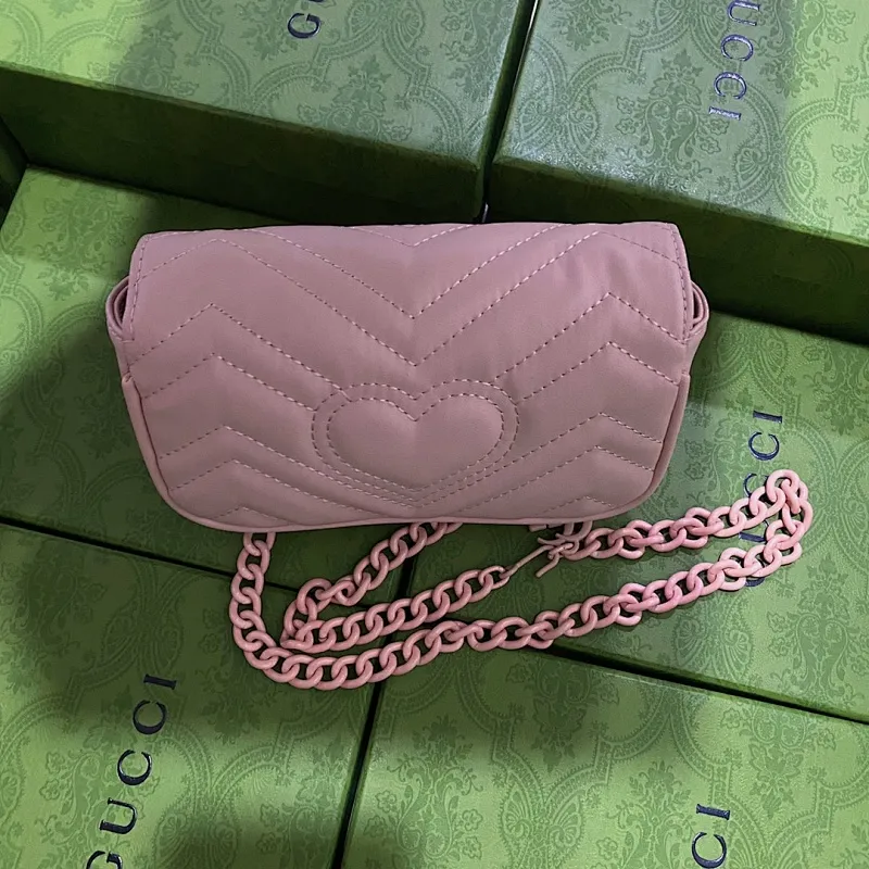 All categories Official website "Brand Women's Bags" Women's Bags 💙 GUCCI 2022 Official New Gucci Crossbody Bag Wholesale 58001600 High Quality Specifications: 16.5-10-5CM