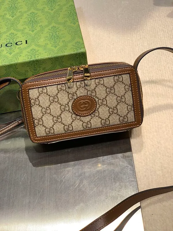All Categories Official Website "Brand Women's Bags" Women's Bags 💙 GUCCI 2024 New GUCCI Crossbody Bag