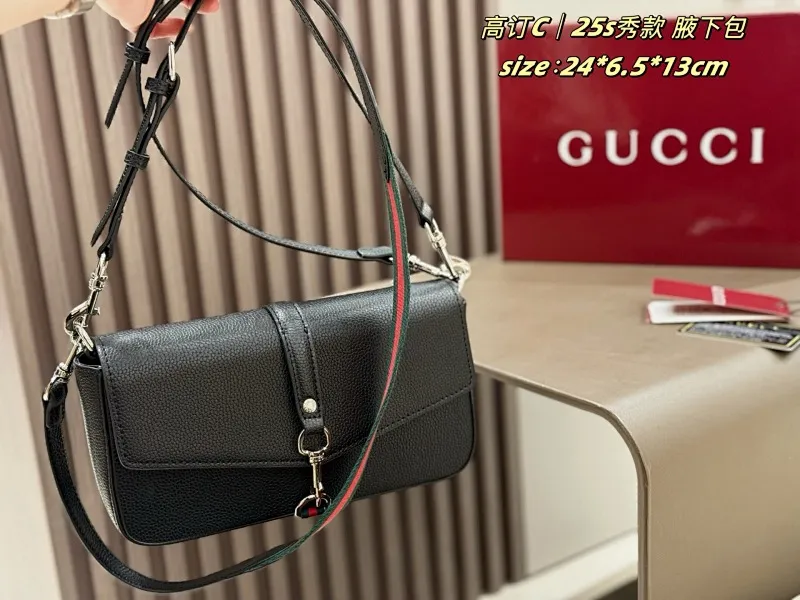 All categories Official website "Brand Women's Bags" Women's Bags 💙 GUCCI 2025 new GUCCI armpit bag