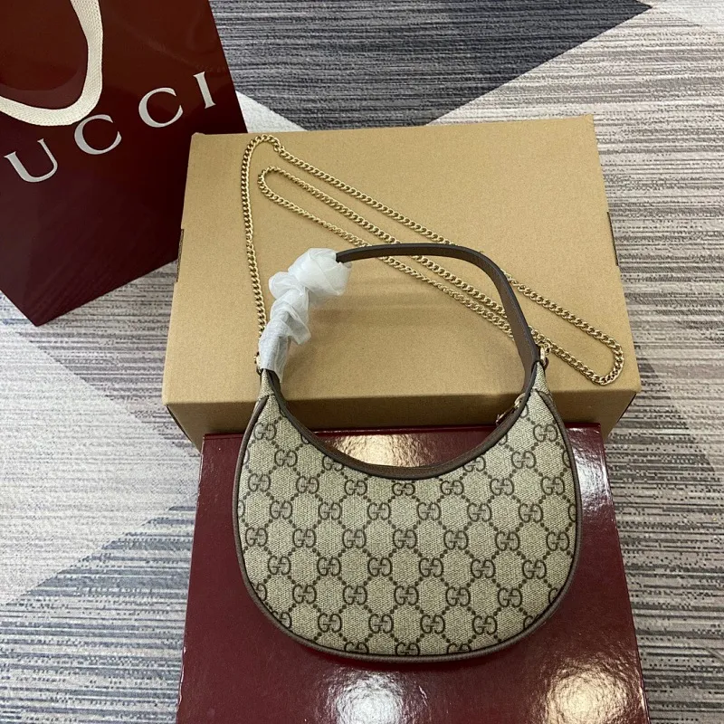 All categories Official website "Brand Women's Bags" Women's Bags 💙 GUCCI 2025 new GUCCI armpit bag