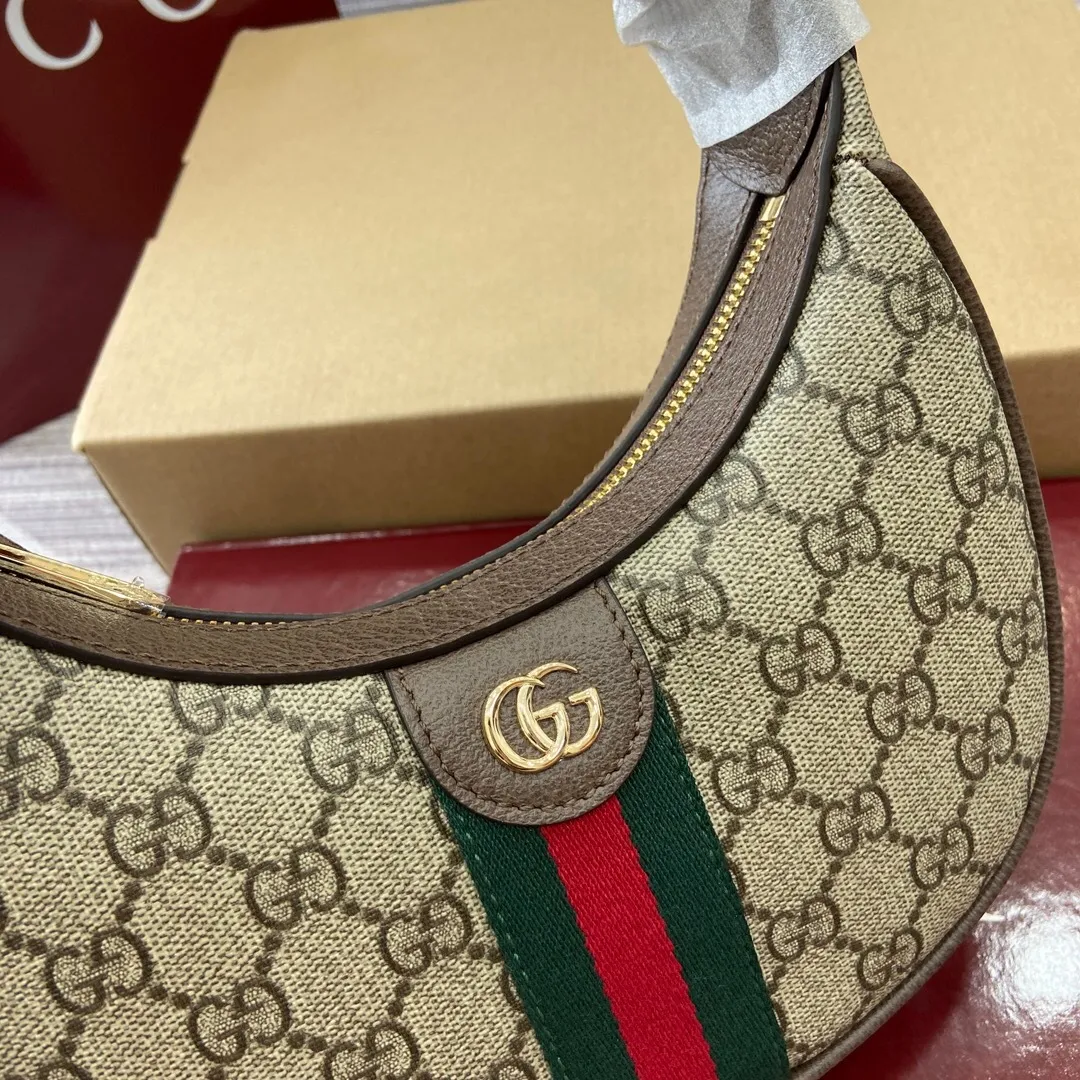 All categories Official website "Brand Women's Bags" Women's Bags 💙 GUCCI 2025 new GUCCI armpit bag