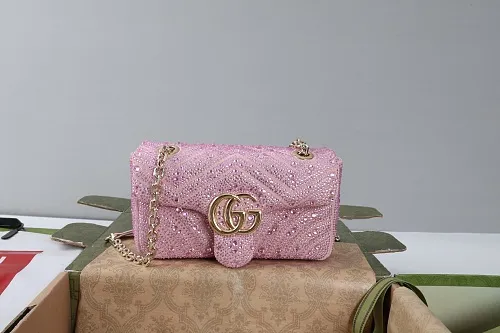 All categories Official website "Brand Women's Bags" Women's Bags 💙 GUCCI 2026 GUCCI new crossbody shoulder bag