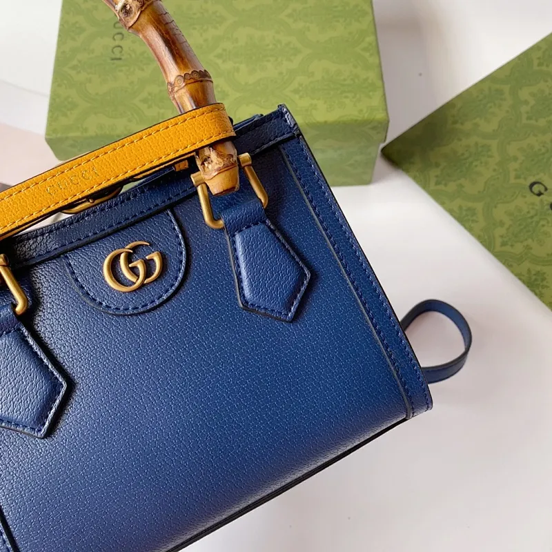 All categories Official website "Brand Women's Bags" Women's Bags 💙 GUCCI 2022 Official New Gucci Mini Tote Bag Wholesale 58002000 High Quality Specifications: 20-16-10CM