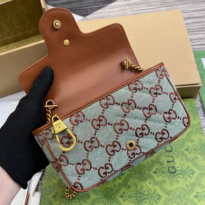 All Categories Official Website "Brand Women's Bags" Women's Bags 💙 GUCCI 2025 New GUCCI Crossbody Bag