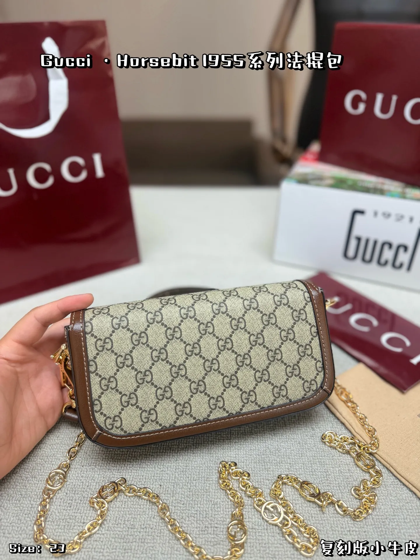 All Categories Official Website "Brand Women's Bags" Women's Bags 💙 GUCCI 2026 New GUCCI Crossbody Bag