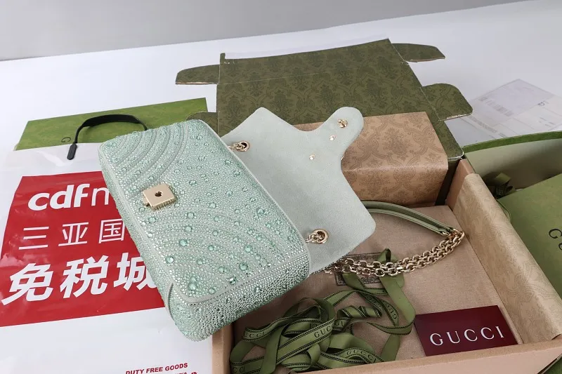 All categories Official website "Brand Women's Bags" Women's Bags 💙 GUCCI 2026 GUCCI new crossbody shoulder bag