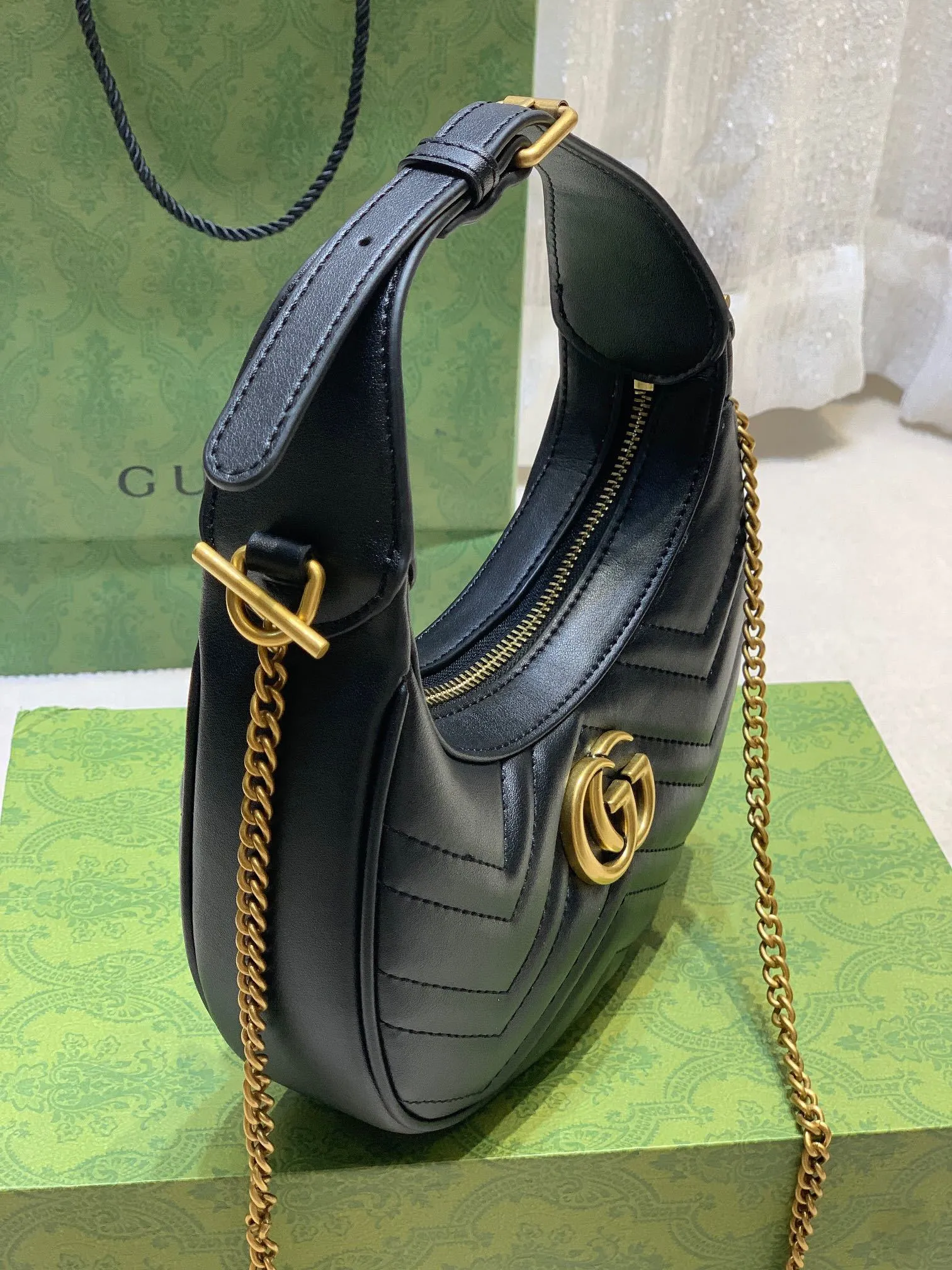 All categories Official website "Brand Women's Bags" Women's Bags 💙 GUCCI 2023 latest GUCCI crossbody bag