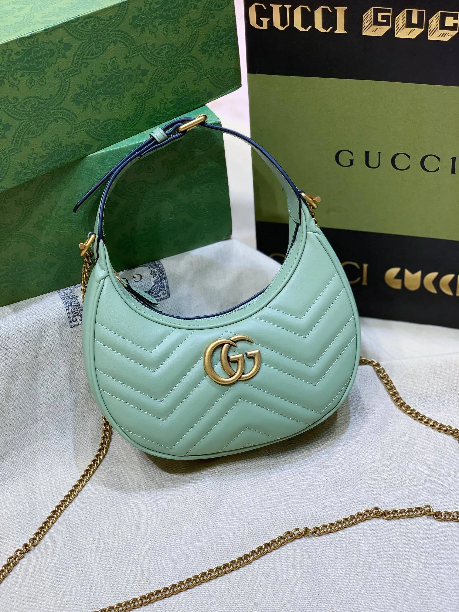 All categories Official website "Brand Women's Bags" Women's Bags 💙 GUCCI 2023 latest GUCCI crossbody bag