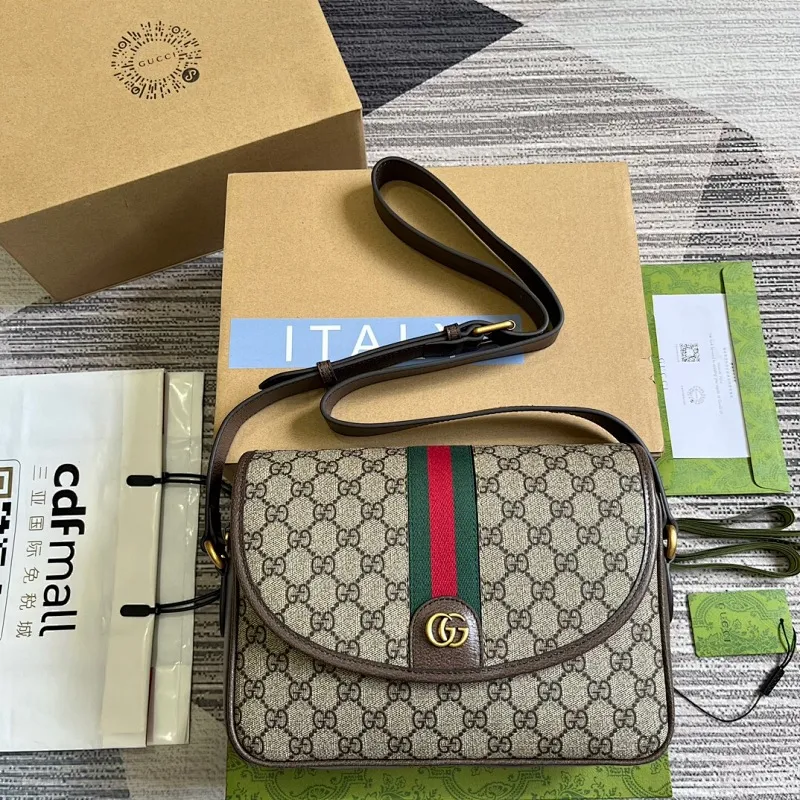 All Categories Official Website "Brand Women's Bags" Women's Bags 💙 GUCCI 2025 New GUCCI Crossbody Bag
