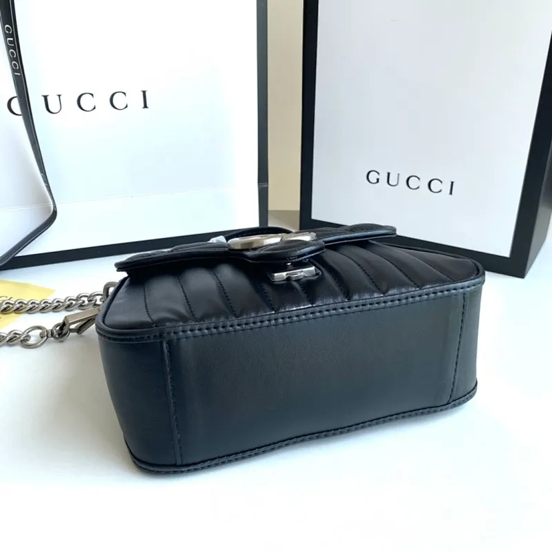 All categories Official website "Brand Women's Bags" Women's Bags 💙 GUCCI 2022 official new Gucci crossbody bag wholesale Original order quality 58002000 Size: 21-15.5-8 Cm