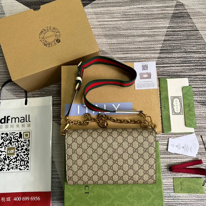 All Categories Official Website "Brand Women's Bags" Women's Bags 💙 GUCCI 2025 New GUCCI Crossbody Bag