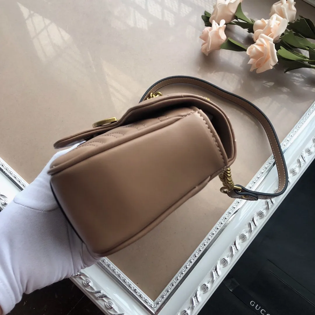All categories Official website "Brand Women's Bags" Women's Bags 💙 GUCCI 2022 official new Gucci crossbody bag wholesale Original order quality 58001700 Size: 22-13-6Cm