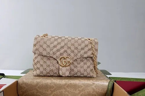 All categories Official website "Brand Women's Bags" Women's Bags 💙 GUCCI 2026 GUCCI new crossbody shoulder bag