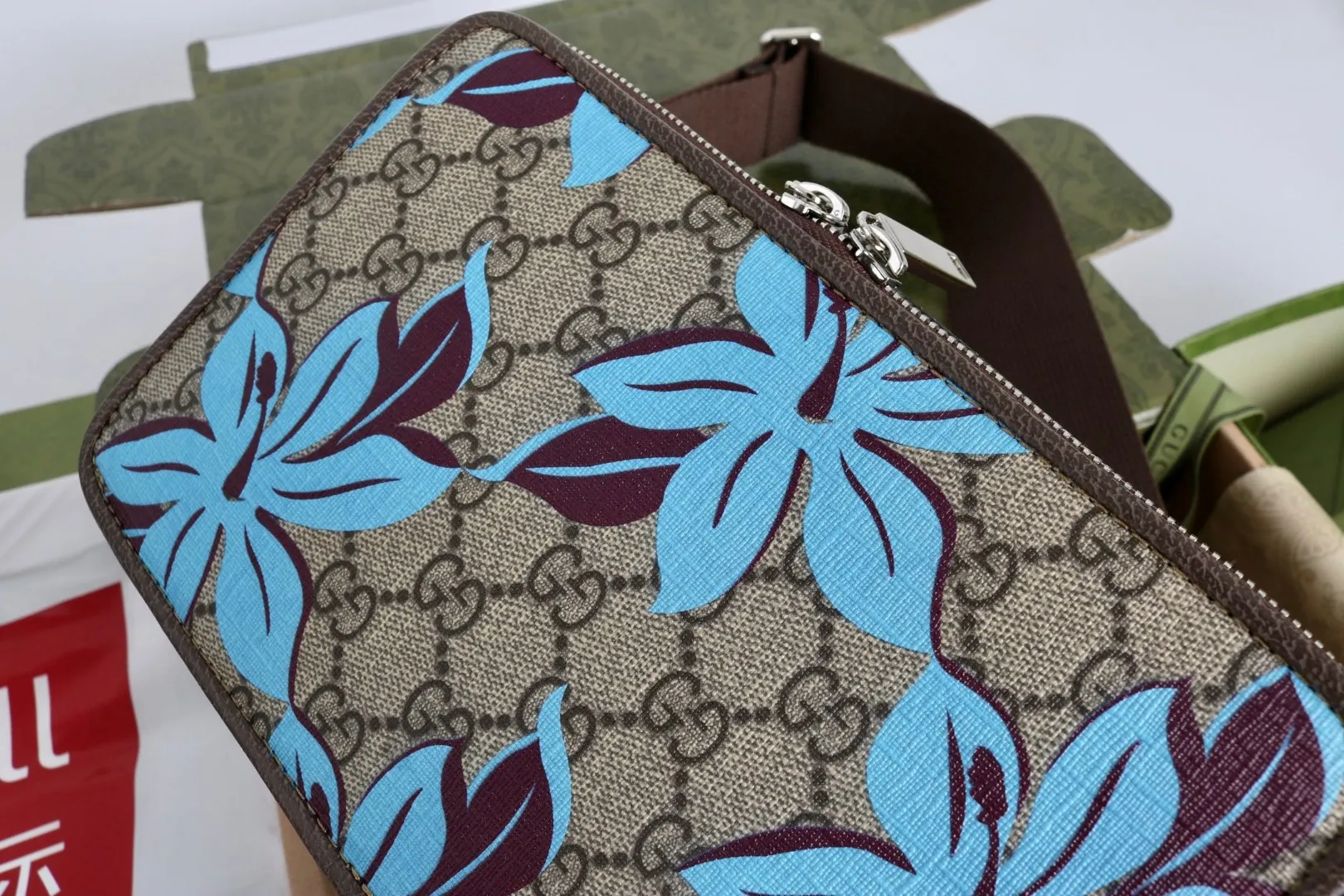 All Categories Official Website "Brand Women's Bags" Women's Bags 💙 GUCCI GUCCI 2026 New Classic GG Pattern Crossbody Bag
