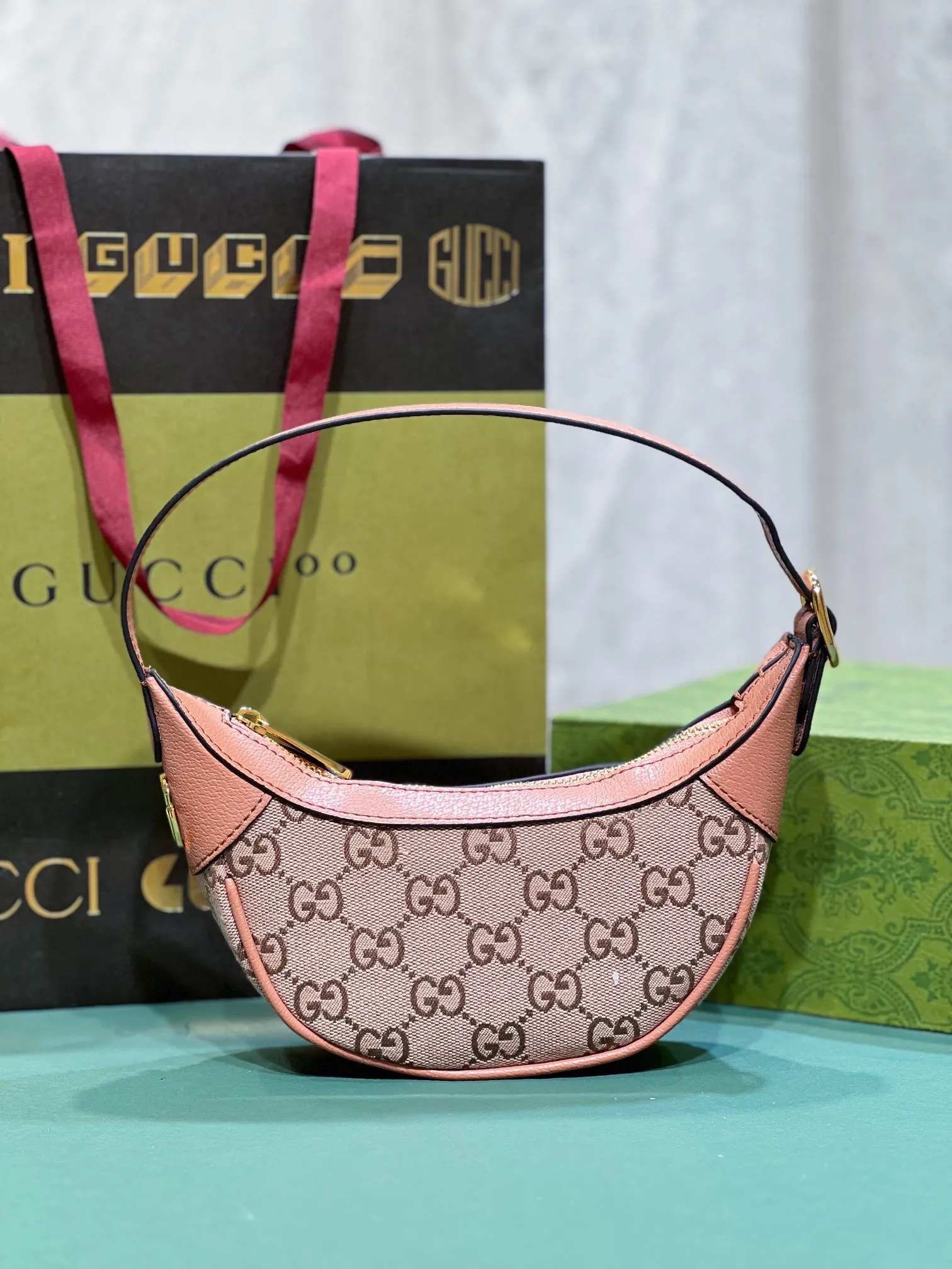 All categories Official website "Brand Women's Bags" Women's Bags 💙 GUCCI 2023 latest GUCCI armpit bag