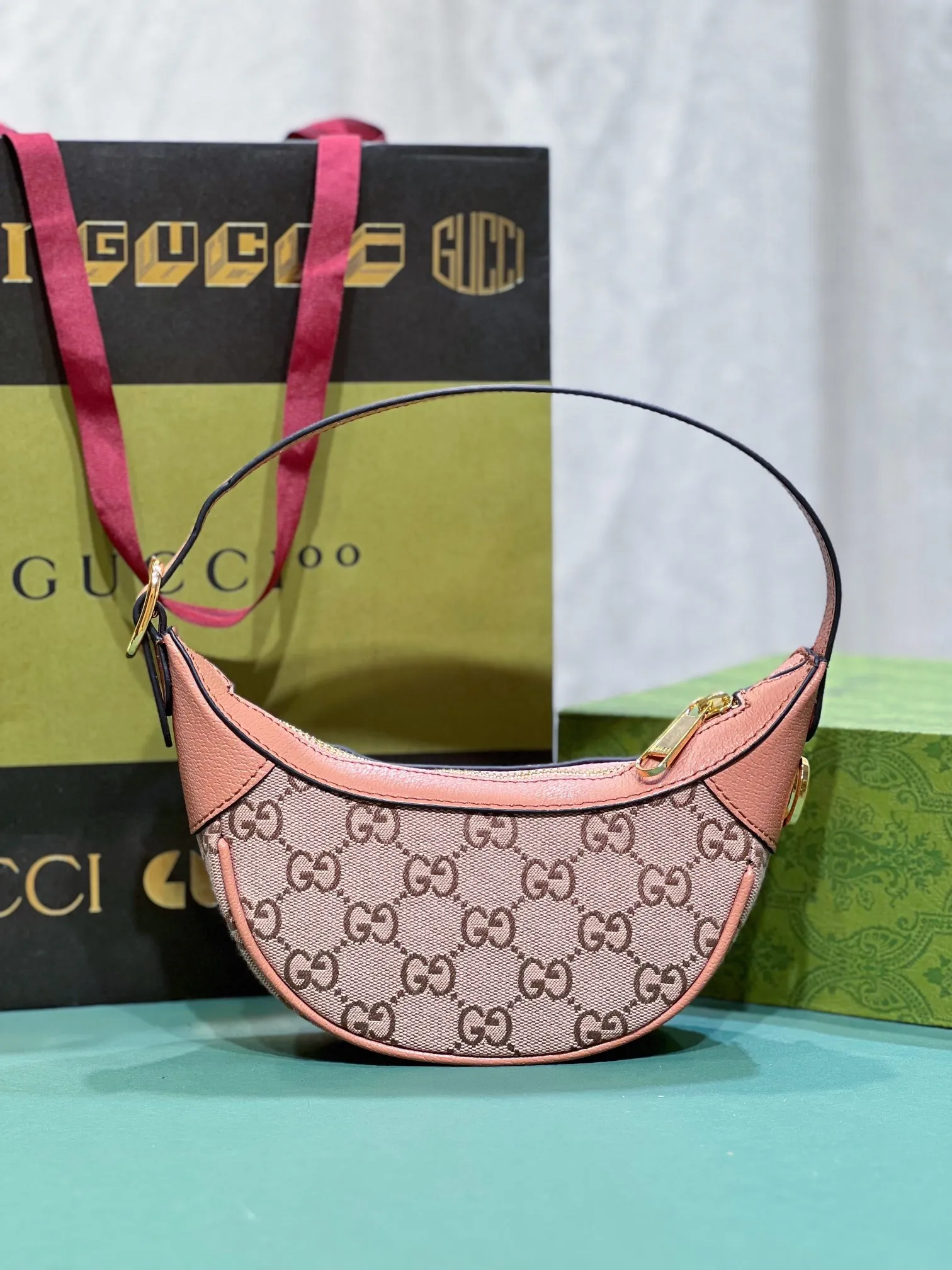 All categories Official website "Brand Women's Bags" Women's Bags 💙 GUCCI 2023 latest GUCCI armpit bag