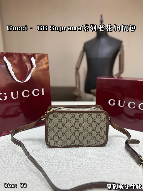 All Categories Official Website "Brand Women's Bags" Women's Bags 💙 GUCCI 2026 New GUCCI Crossbody Bag