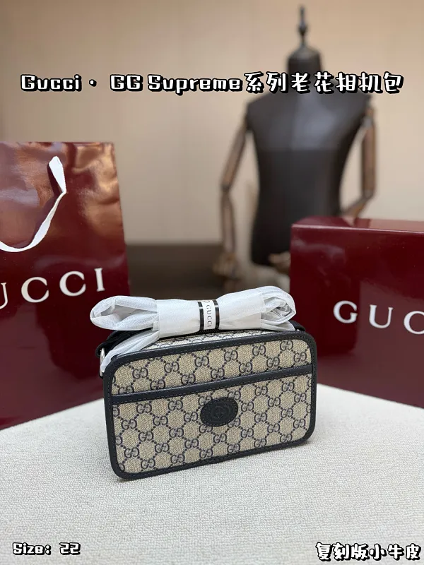 All Categories Official Website "Brand Women's Bags" Women's Bags 💙 GUCCI 2026 New GUCCI Crossbody Bag